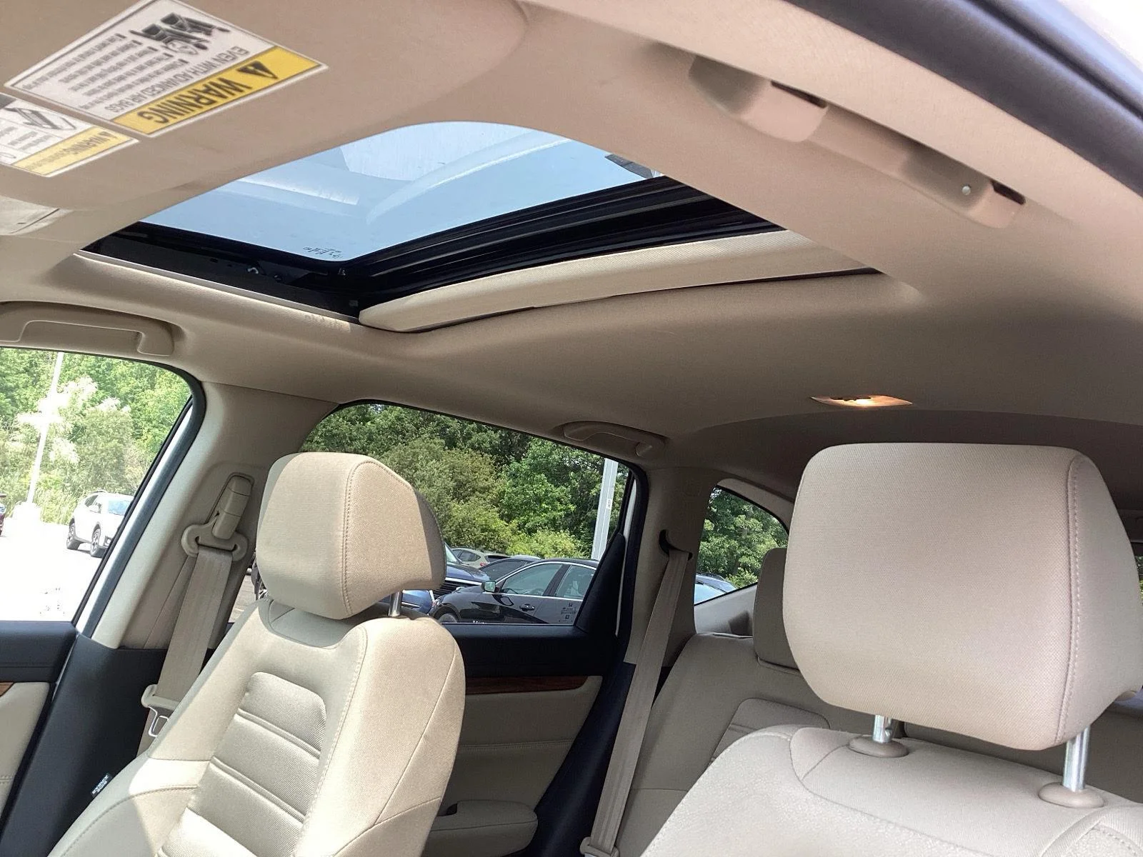 Used 2019 Platinum White Pearl Honda EX image 15