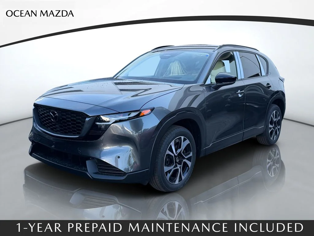 New 2026 Machine Gray Metallic Mazda 2.5 S Preferred AWD image 1