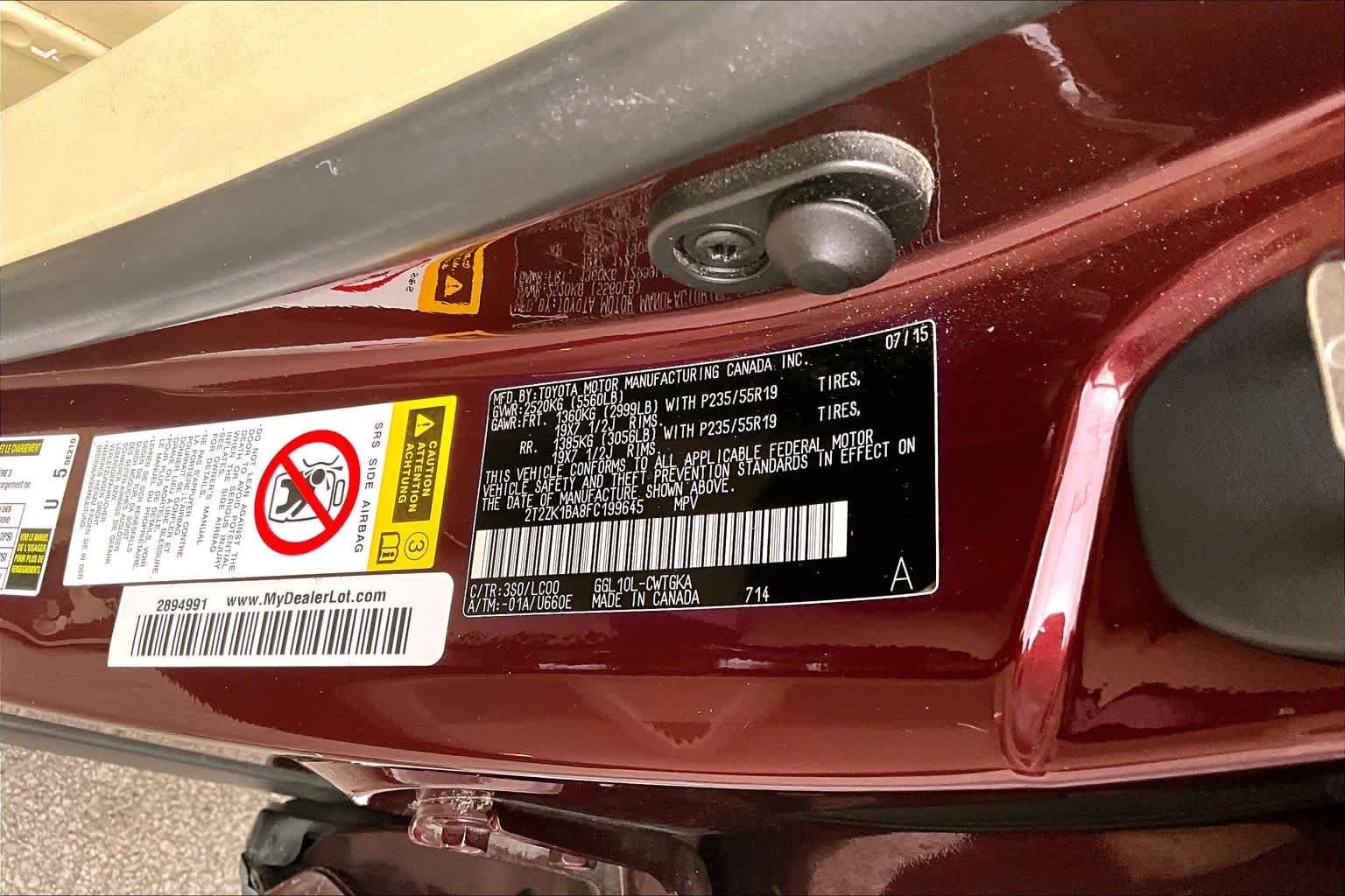 Used 2015 Claret Mica Lexus  image 37