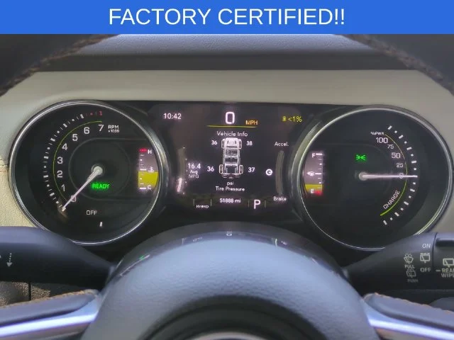 Used 2021 Black Jeep Unlimited Sahara 4xe image 20