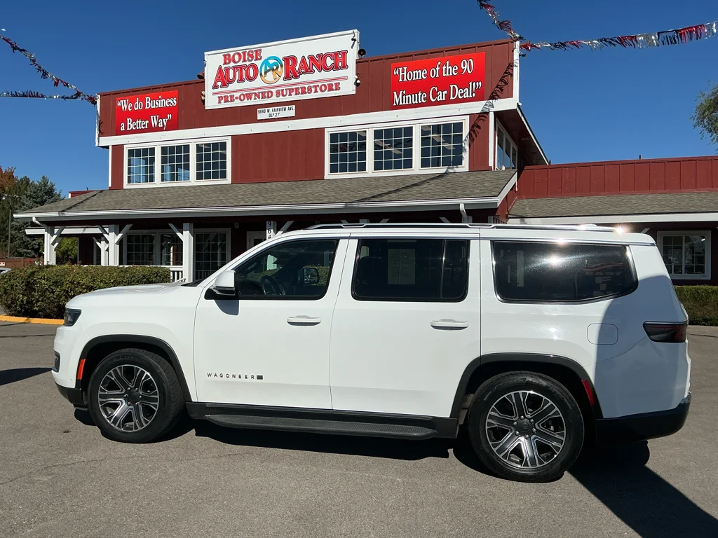 Used 2022 Bright White Clearcoat Jeep Series III image 7