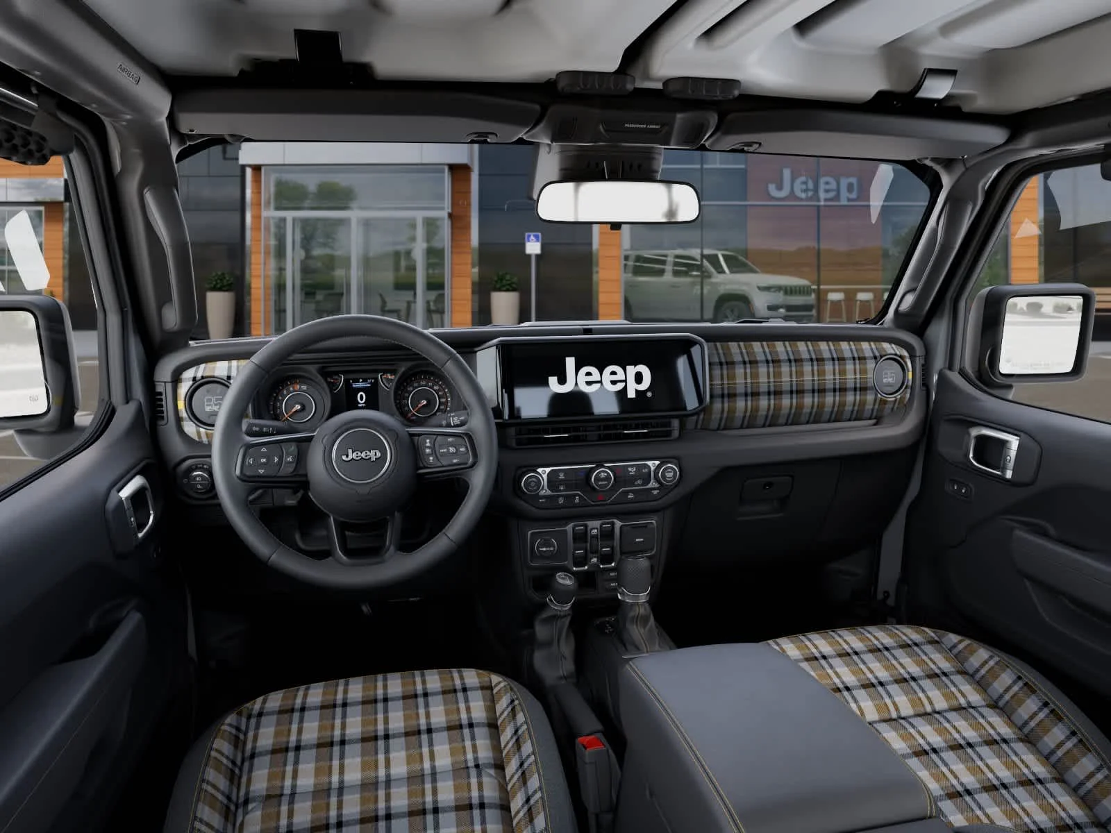 New 2026 Bright White Clearcoat Jeep 85th Anniversary Edition image 14