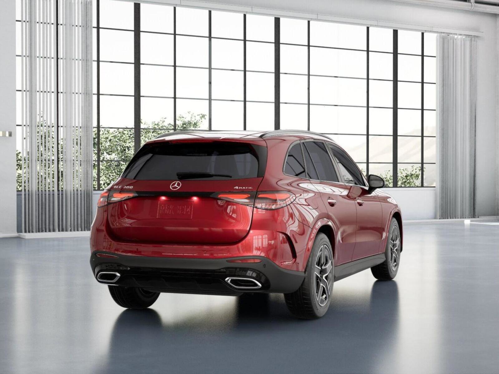 New 2026 MANUFAKTUR Patagonia Red Metallic Mercedes-Benz GLC 300 image 36