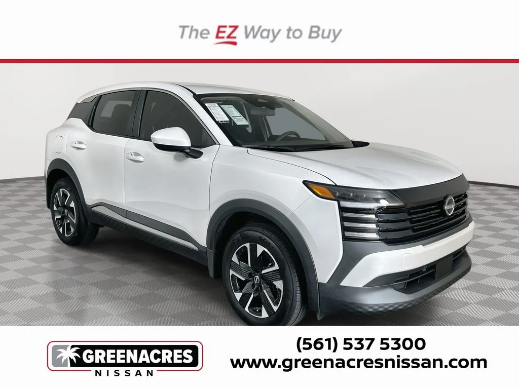 Certified Used 2025 White Nissan SV image 1