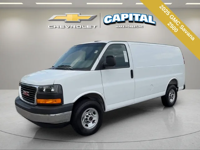 Used 2025 White GMC Work Van image 1