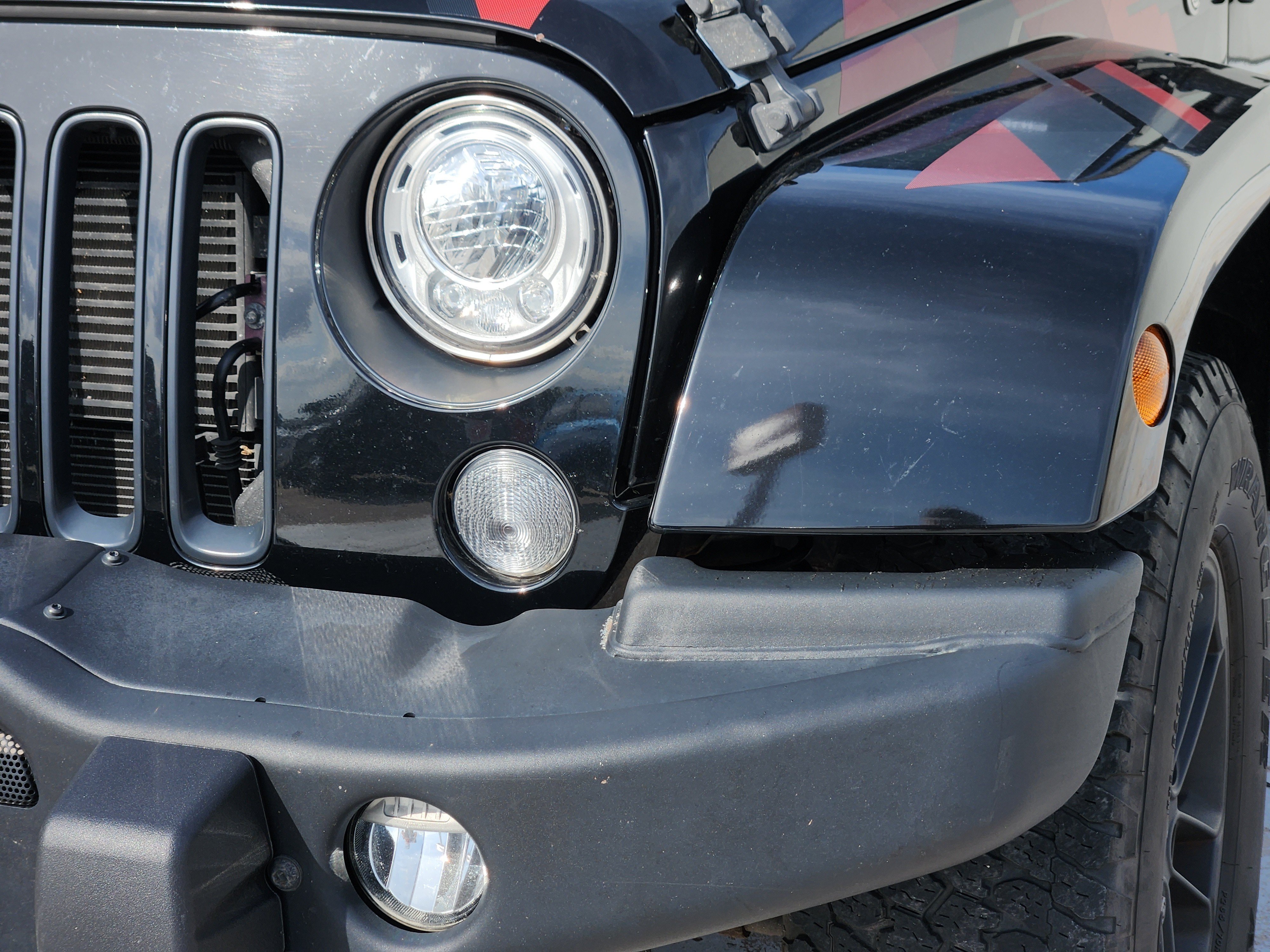 Used 2017 Black Clearcoat Jeep Winter image 10