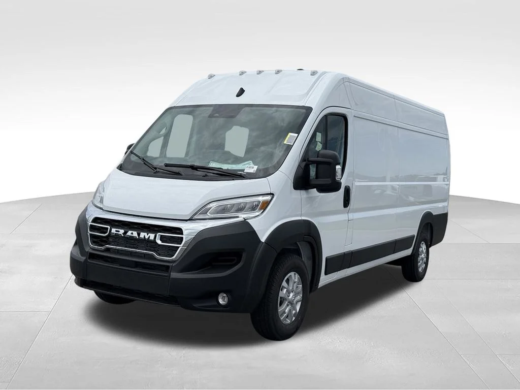 New 2026 Bright White Clear-Coat Exterior Paint RAM High Roof image 1