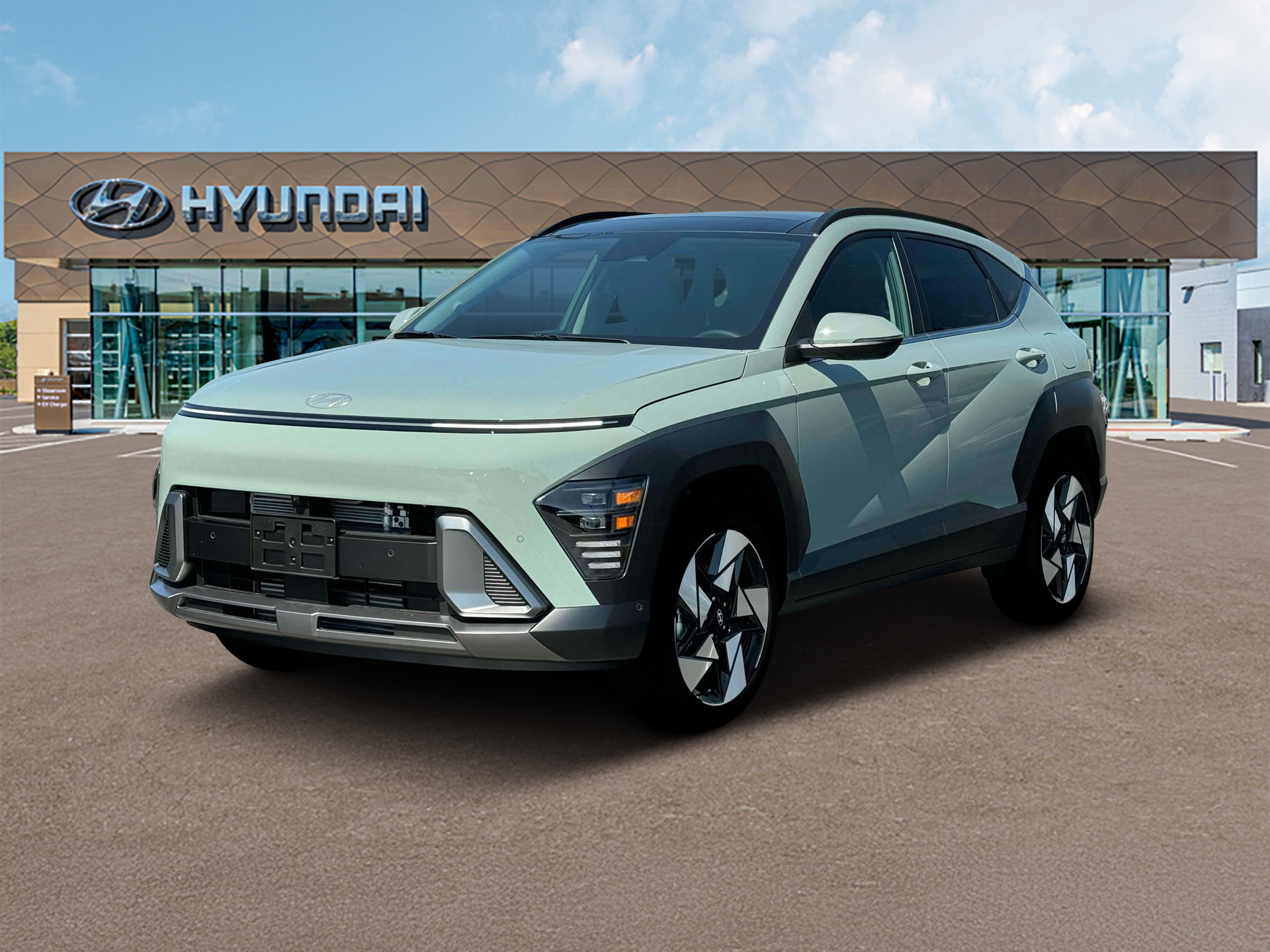 New 2026 Green Hyundai Limited AWD image 1