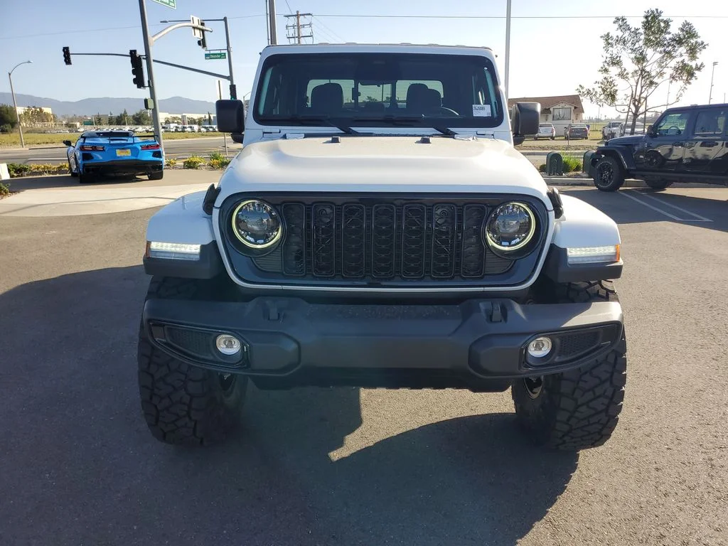 New 2026 Bright White Clear-Coat Exterior Paint Jeep Willys image 9