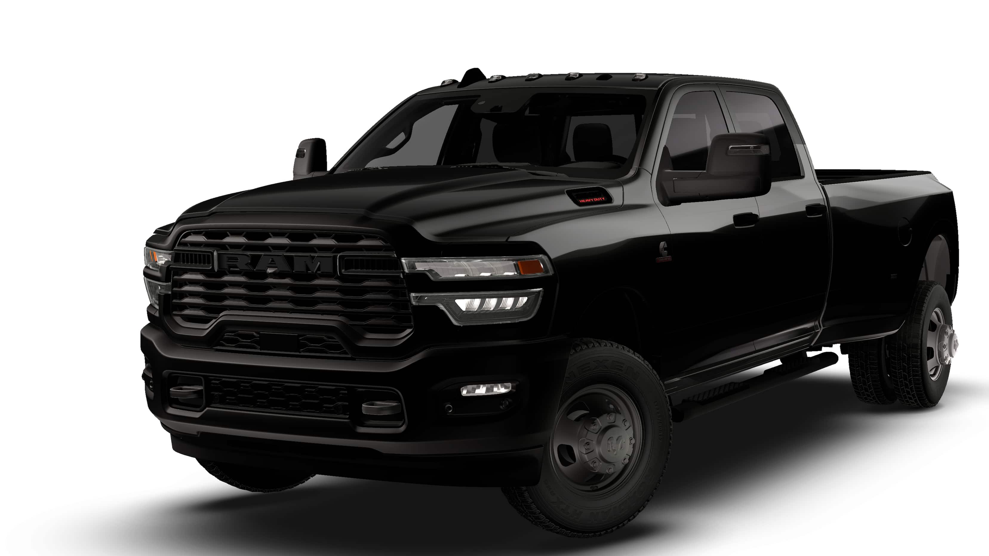 New 2026 Diamond Black Crystal Pearl-Coat Exterior Paint RAM TRADESMAN image 13