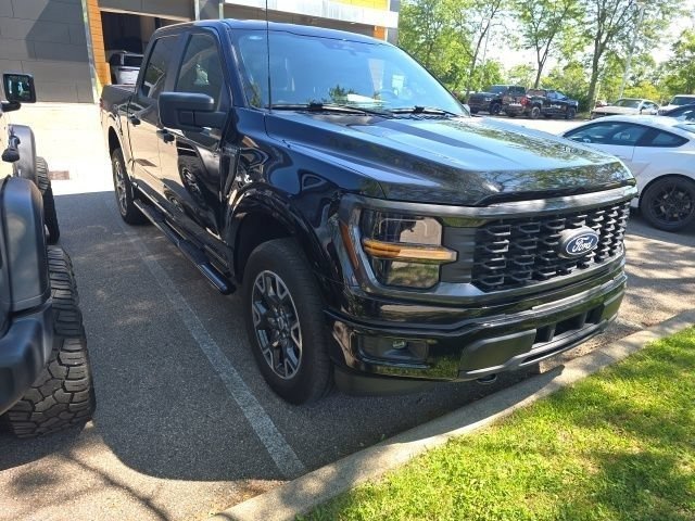Used 2024 Black Metallic Ford STX image 3
