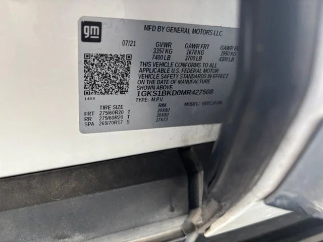 Used 2021 White GMC SLT image 14