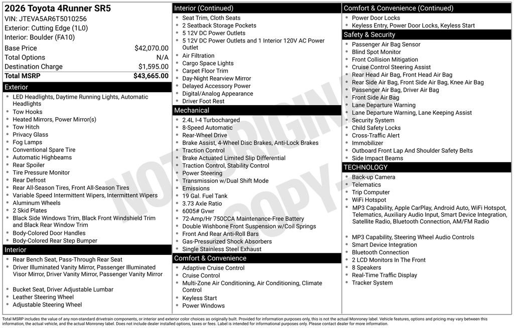 Certified Used 2026 Silver Toyota SR5 image 24