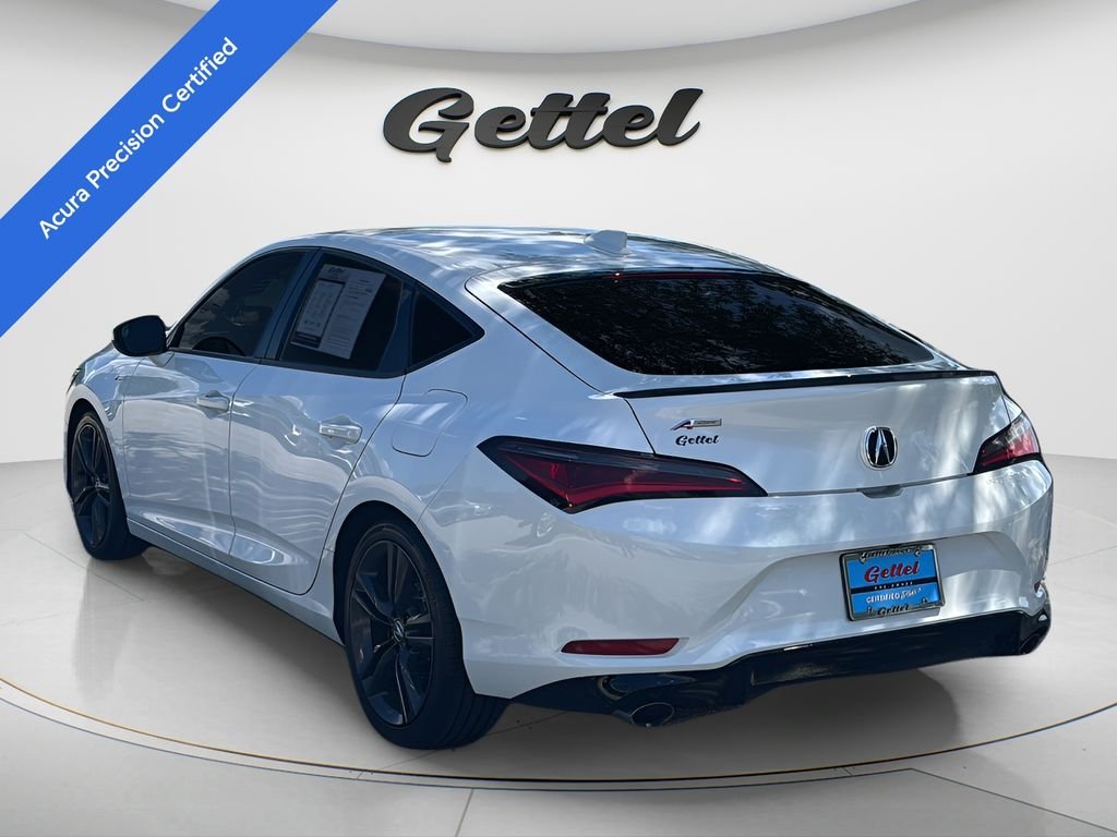 Certified Used 2023 Platinum White Pearl Acura A-SPEC image 8