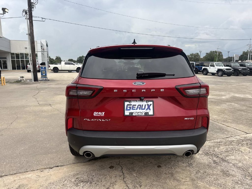 Used 2025 Red Ford Platinum image 8