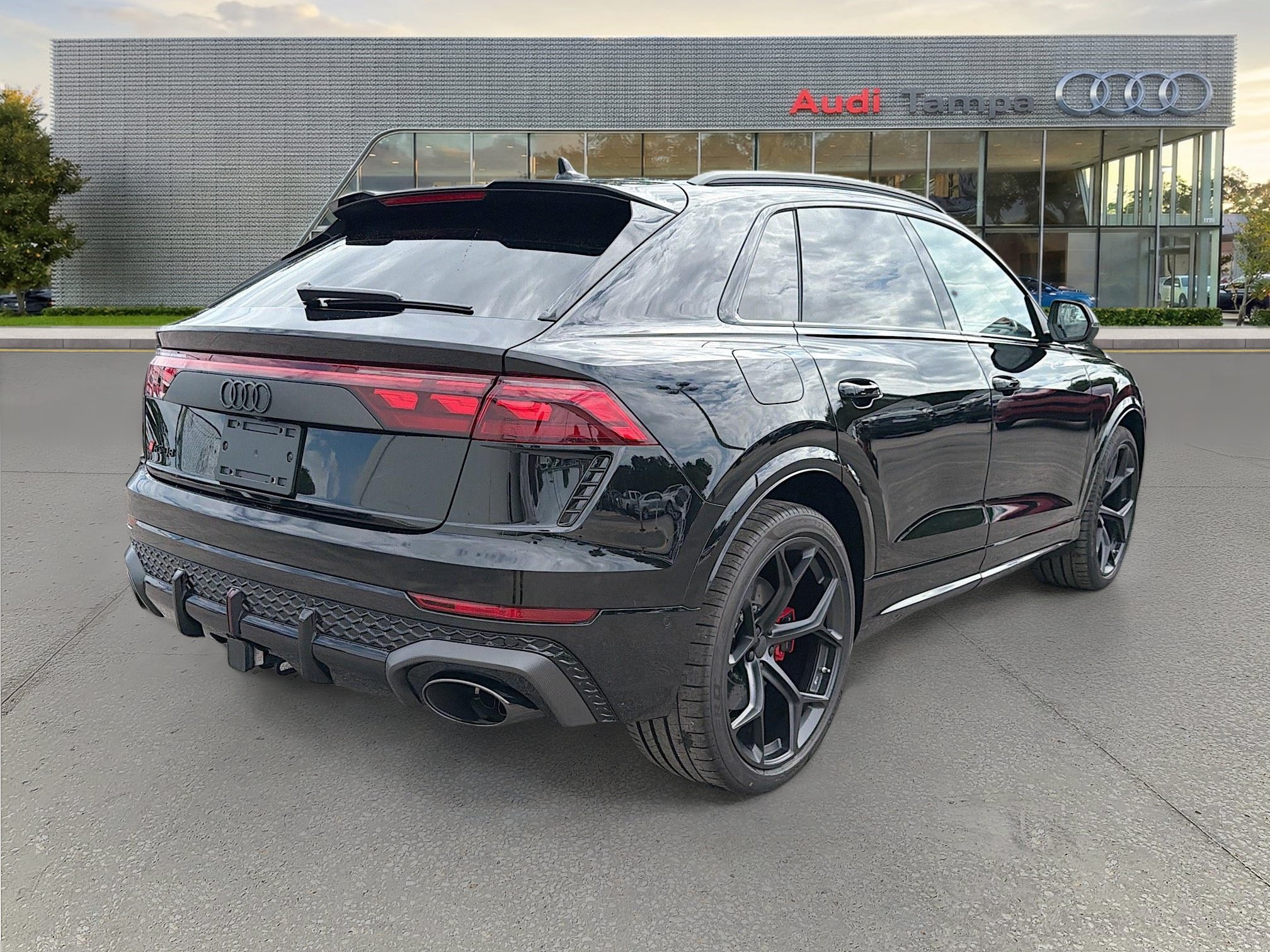New 2026 Mythos Black Metallic Audi performance image 3