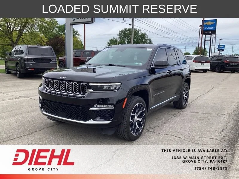 Used 2023 Black Jeep Summit image 3