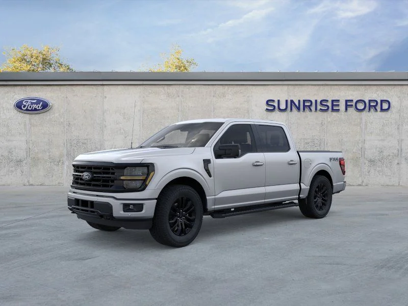 New 2026 Iconic Silver Metallic Ford XLT image 1