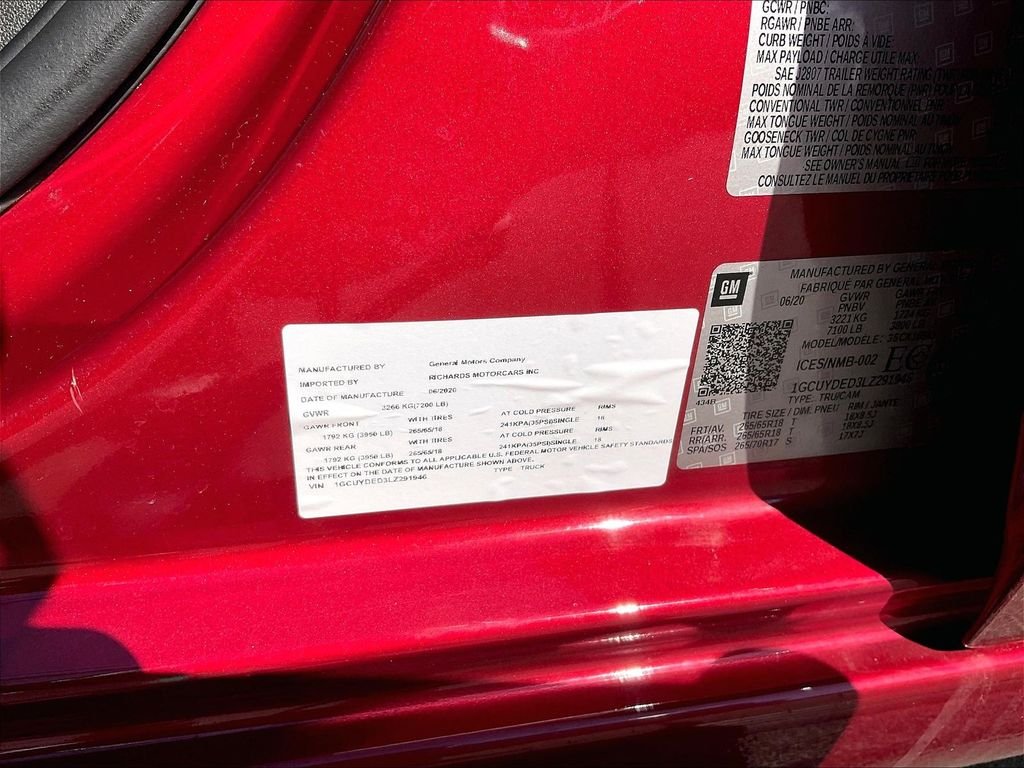 Used 2020 Red Tintcoat Chevrolet LT image 33