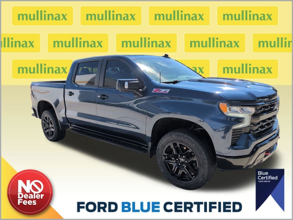 Certified Used 2022 Blue Chevrolet LT Trail Boss image 1
