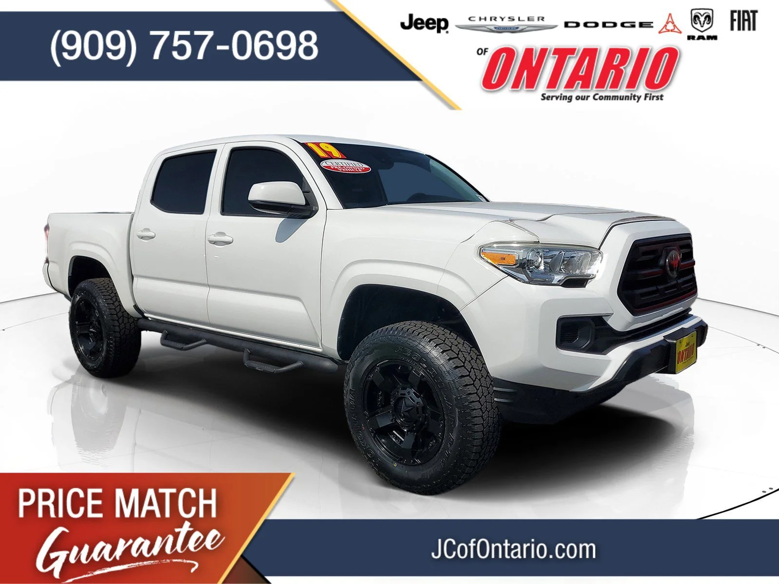 Certified Used 2019 White Toyota SR image 1