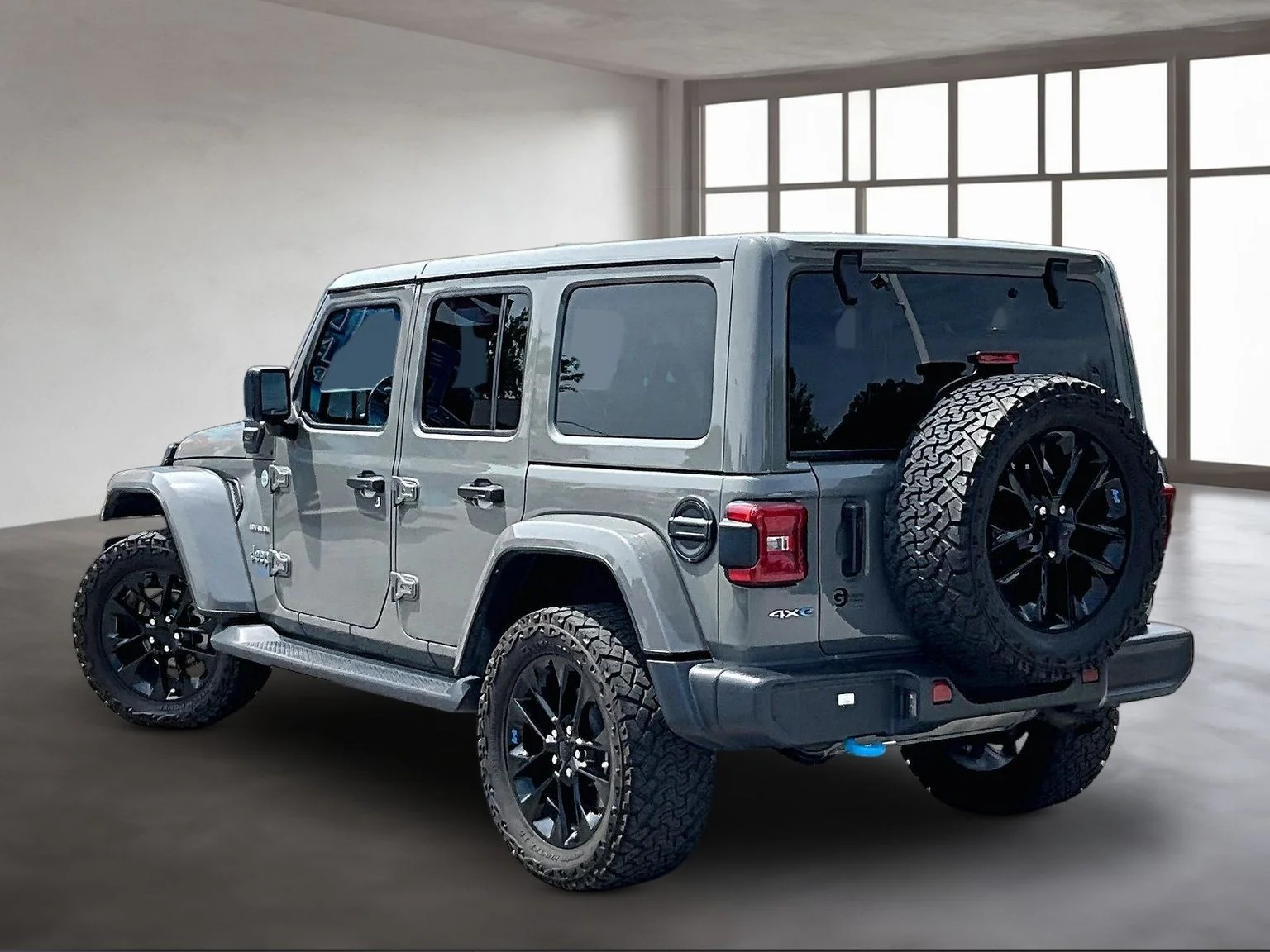 Used 2022 Gray Jeep Unlimited Sahara 4xe image 14