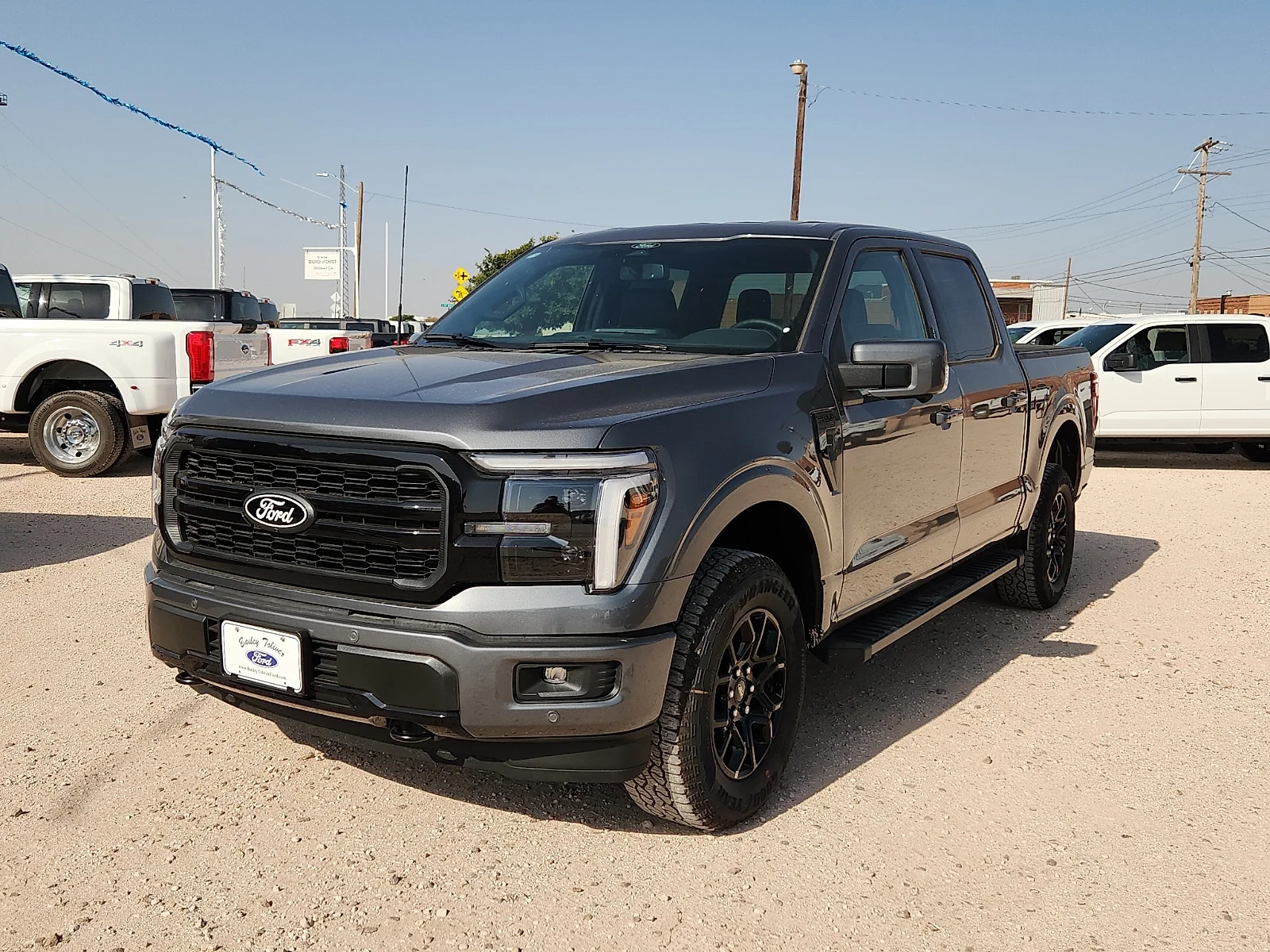 New 2026 Carbonized Gray Metallic Ford Lariat image 3