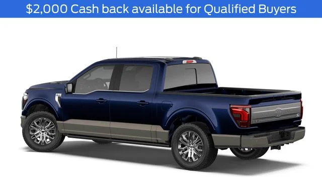 New 2026 Antimatter Blue Metallic Ford King Ranch® image 2