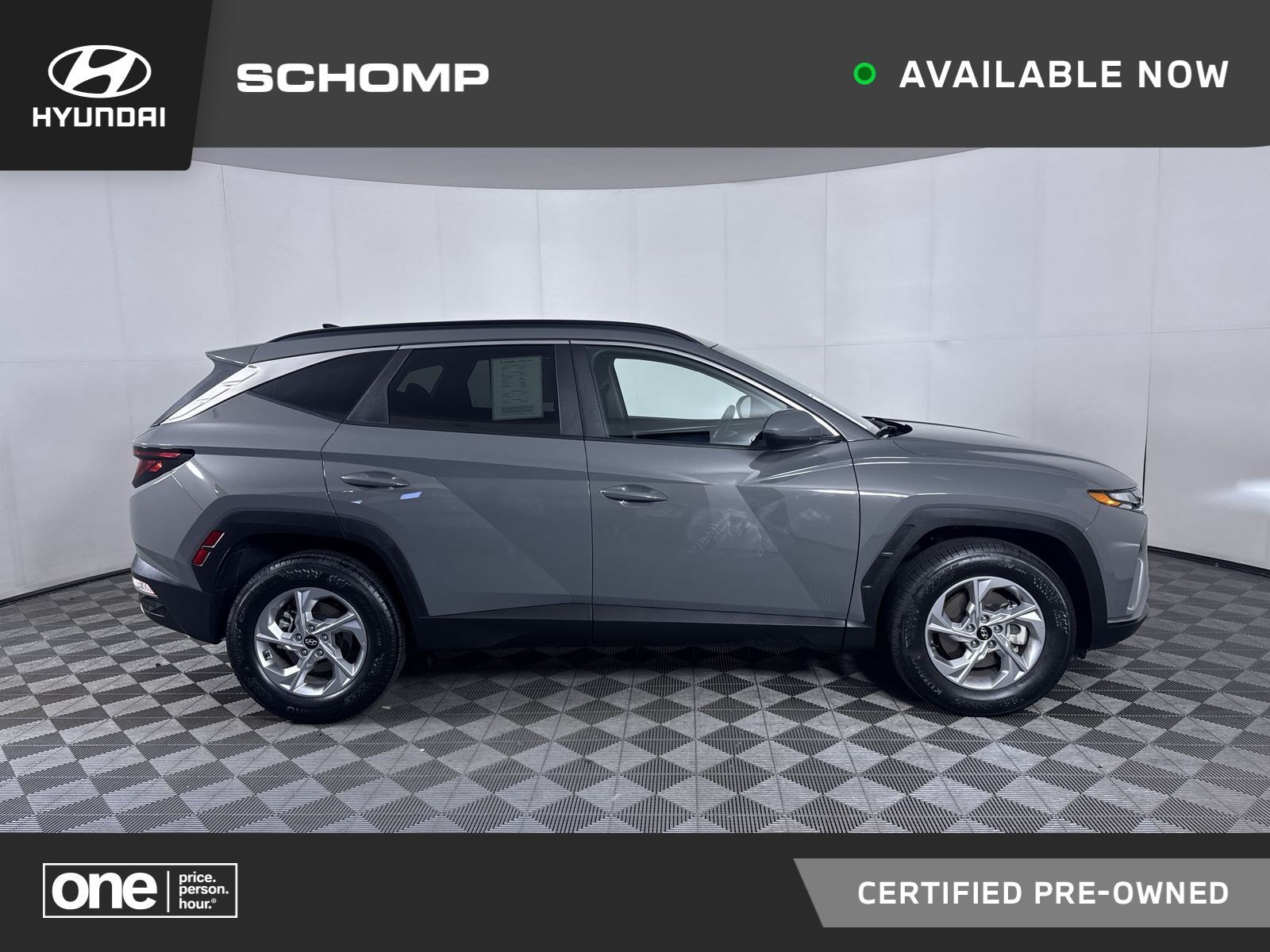 Certified Used 2024 Hampton Gray Hyundai SEL image 1