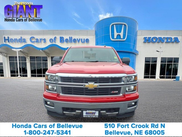 Used 2014 Chevrolet Silverado 1500 LT with VIN 1GCVKREH4EZ100494 for sale in Bellevue, NE