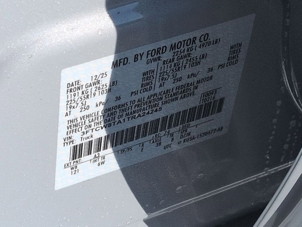 New 2026 Space White Metallic Ford Lobo™ image 72