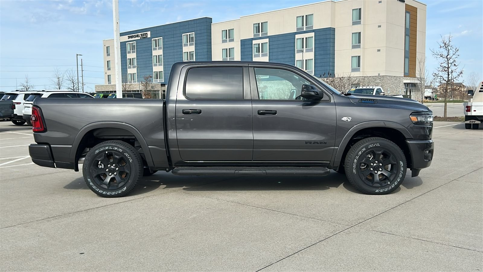 New 2026 Granite Crystal Metallic Clear-Coat Exterior Paint RAM Big Horn/Lone Star image 2