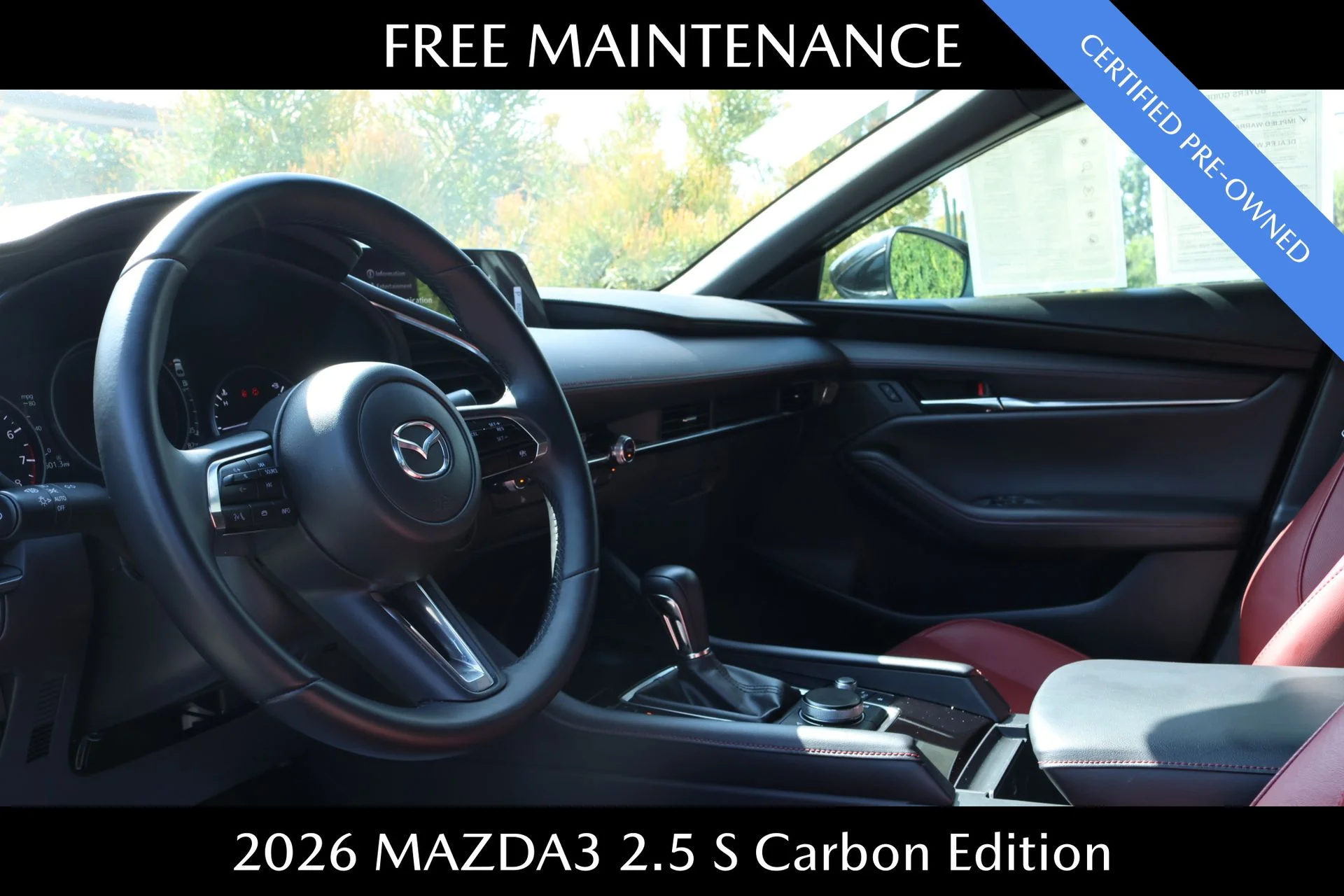 Certified Used 2026 Gray Mazda 2.5 S Carbon Edition image 6