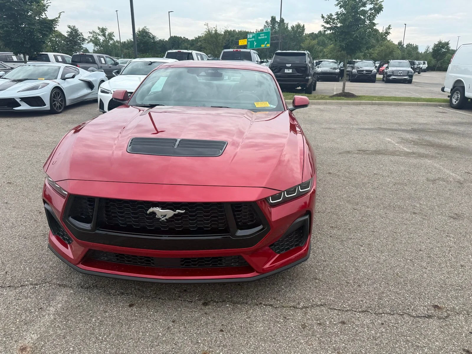 Used 2024 Red Ford  image 2