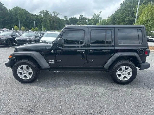 Used 2021 Black Jeep Unlimited Sport S image 6