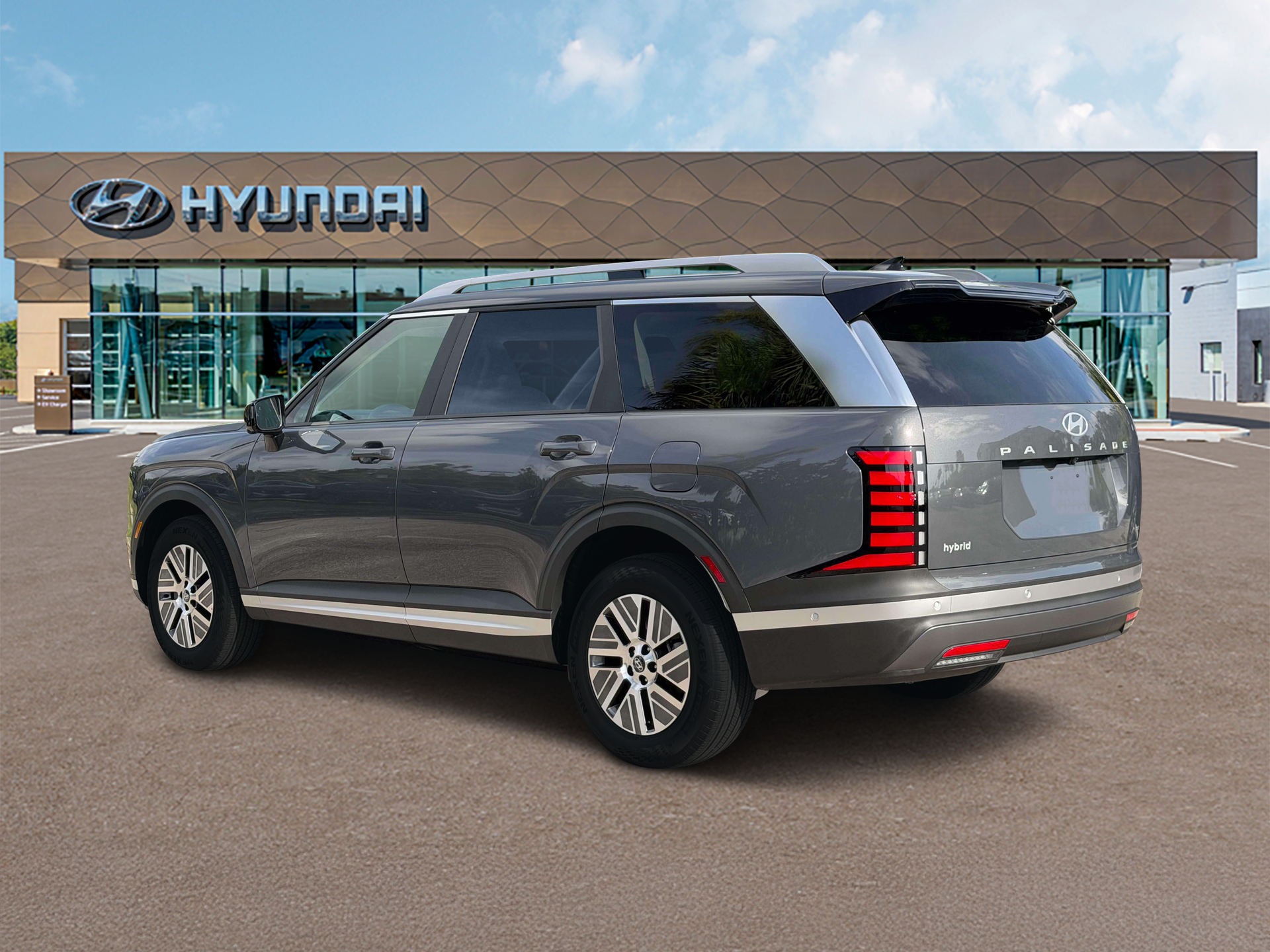 New 2027 Ecotronic Gray Pearl Hyundai SEL Premium 7P image 4