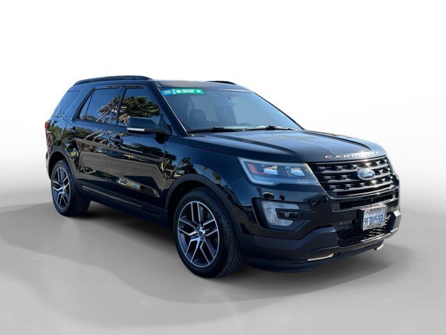 Used 2016 Shadow Black Ford Sport image 7