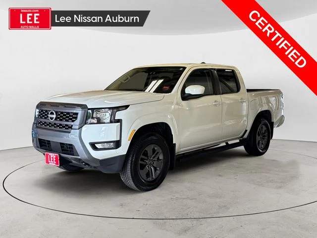Certified Used 2025 White Nissan SV image 1