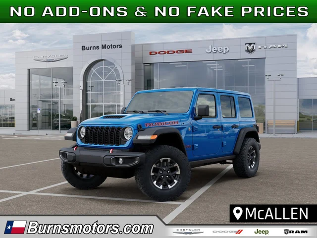 New 2026 Jeep Wrangler Rubicon 4-Door