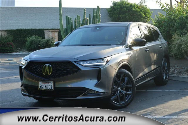 Certified Used 2024 Liquid Carbon Metallic Acura SH-AWD A-SPEC image 28