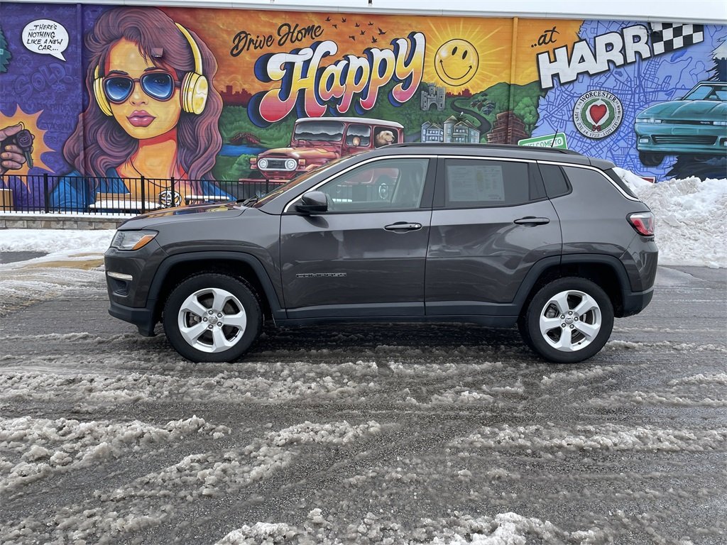 Certified 2020 Jeep Compass Latitude with VIN 3C4NJDBBXLT129685 for sale in Worcester, MA