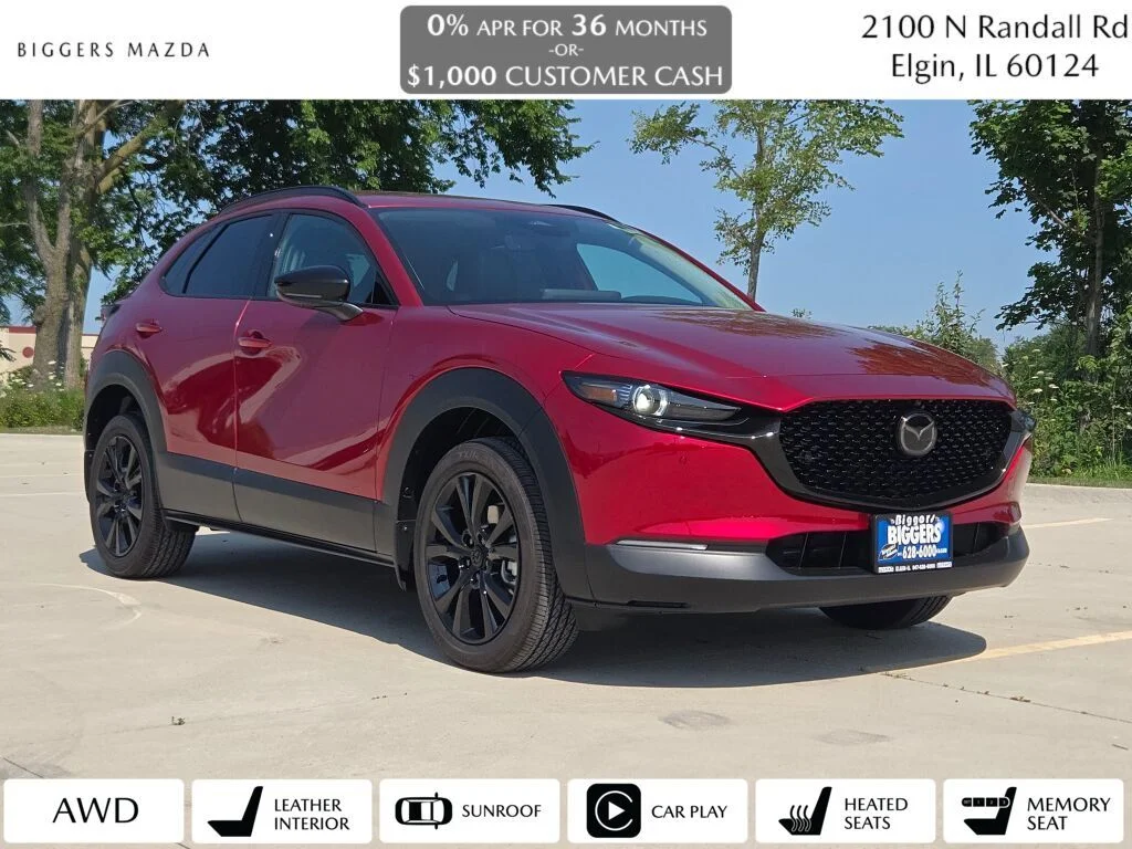 New 2026 Soul Red Crystal Metallic Mazda 2.5 Turbo Premium Plus AWD image 1