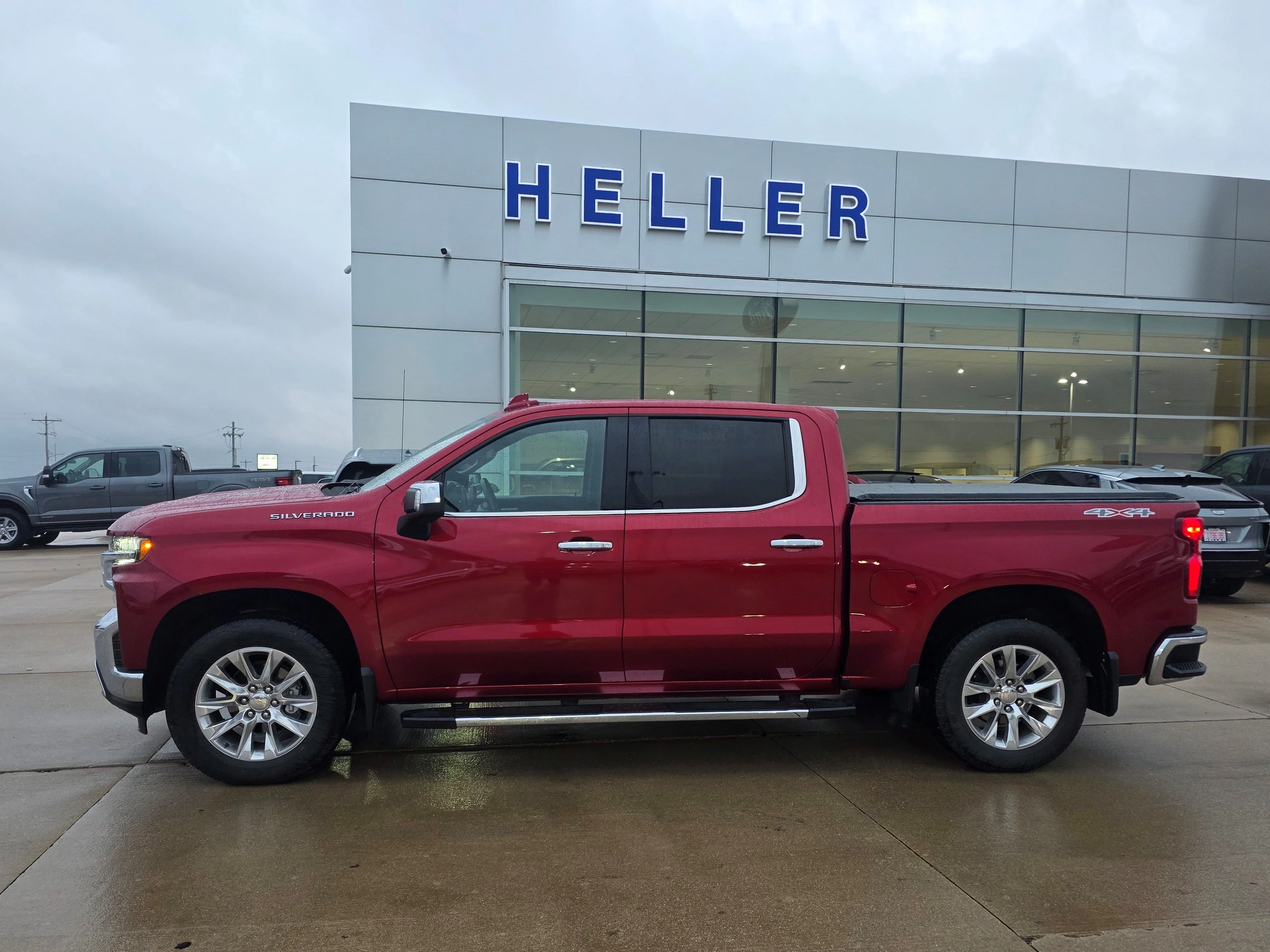 Used 2021 Cherry Red Tintcoat Chevrolet LTZ image 3