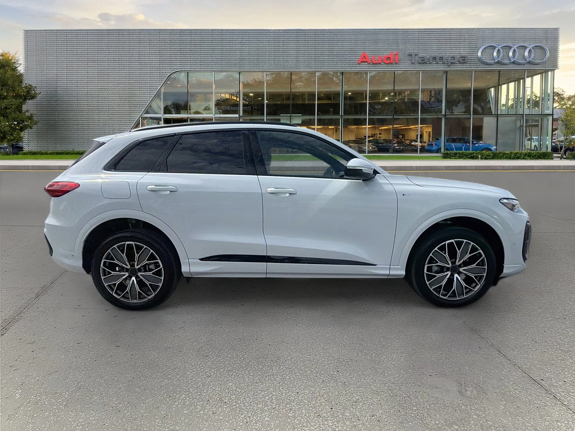 New 2026 Glacier White Metallic Audi Premium Plus image 2