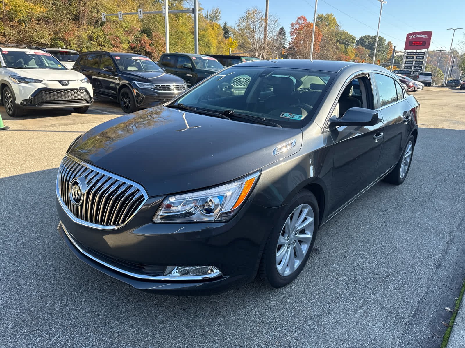 Used 2016 Graphite Gray Metallic Buick Base image 3
