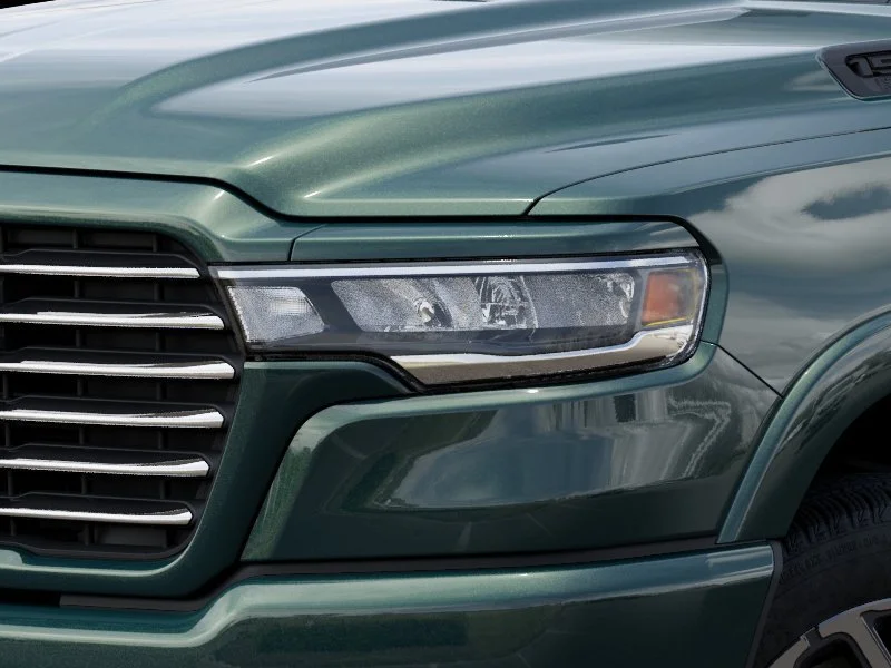 New 2027 Serrano-Green Metallic Exterior Paint RAM Laramie image 10