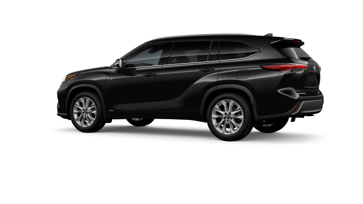 New 2026 Midnight Black Metallic Toyota Hybrid Limited image 5