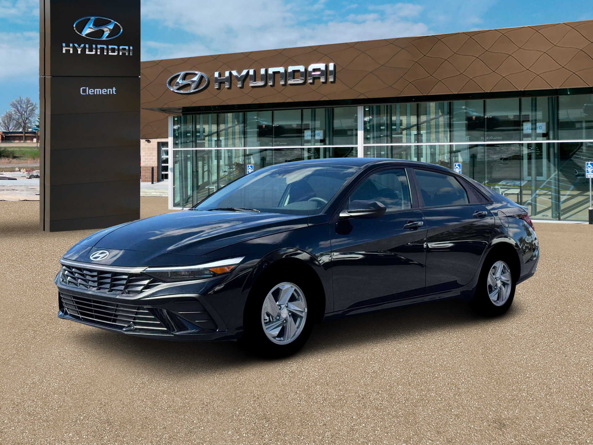 New 2026 Black Hyundai SE image 2