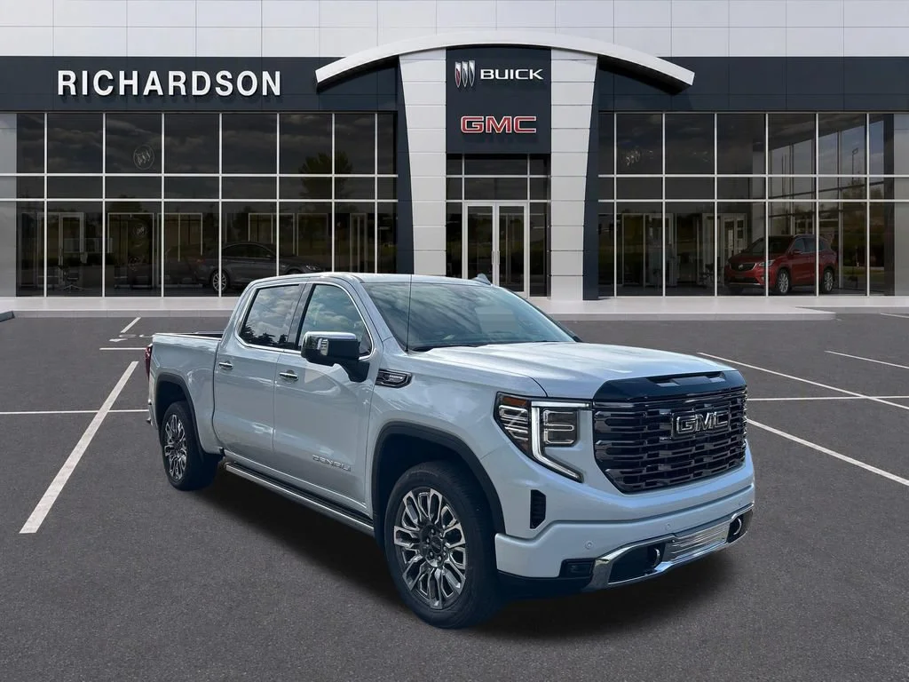 New 2026 Glacier White Tricoat GMC Denali Ultimate image 1