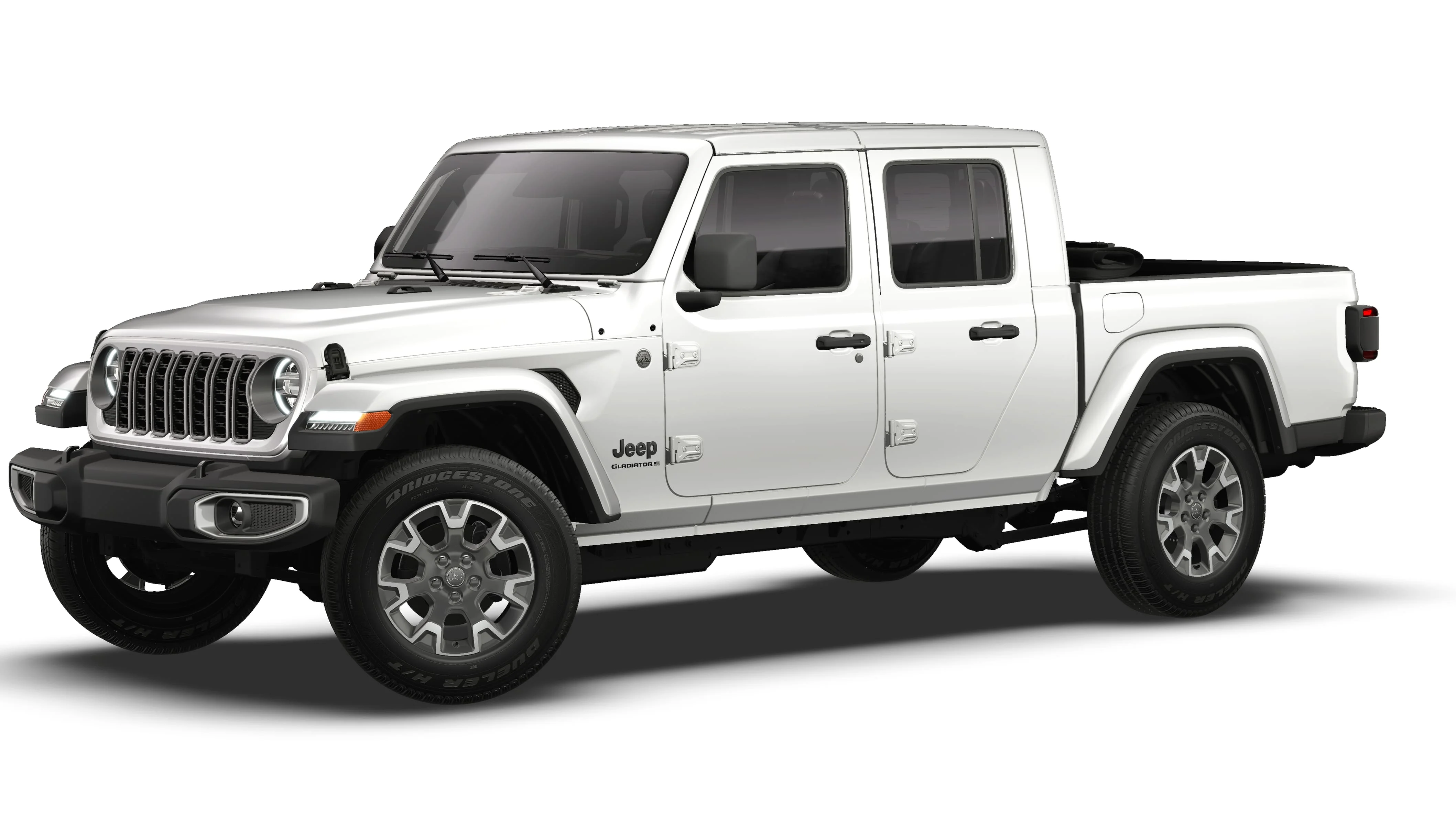 New 2026 Bright White Clear-Coat Exterior Paint Jeep  image 1